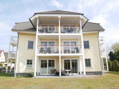 Bernsteinhaus Wohnung 3 mit 2 Balkonen & Kamin Kolpinsee allemagne