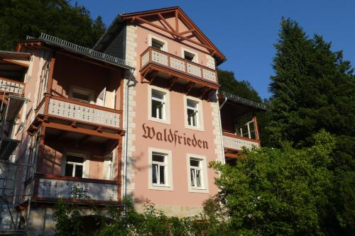 Hôtel Bio-Hotel Villa Waldfrieden Schmilka Nr. 10 Bad Schandau