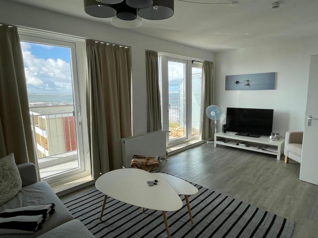 Appartement Bis zu 6 Personen Direkter Meerblick Innenstadtnah Strandnah Kaiserhof mit Saunazugang 16 Bismarckstraße 5, 26548 Norderney