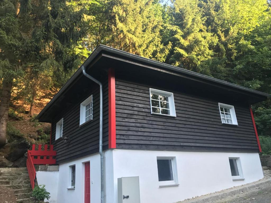 Maison de vacances Blockhaus im Kuckuckswinkel Hirschgrund 85c Kuckuckswinkel, 01814 Schöna