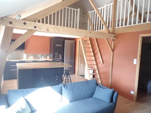 Boeschepe logement avec Mezzanine centre village Boeschèpe france