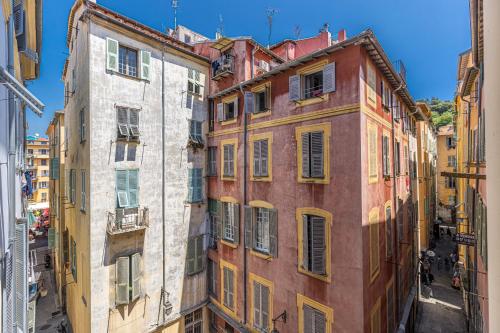 Appartement Bright 1 Bdr in the Old Town Place Vieille, 3 Nice