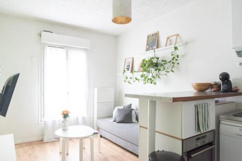 Appartement Bright 30m near Paris 62 Rue Anselme Saint-Ouen