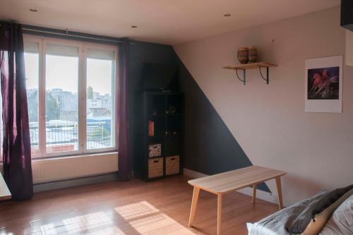 Appartement Bright apartment near the city center 122 bis rue Leopold Rechossiere Aubervilliers