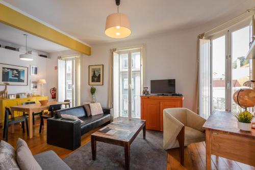 Appartement Bright Apartment with Two Bedrooms - BP31 Rua da Bempostinha Rua da Bempostinha 88, 3 esquerdo Lisbonne