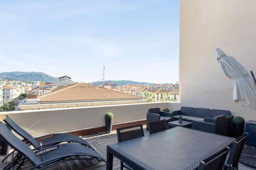 Bright flat with an exceptional terrace at the heart of Nice - Welkeys Nice france