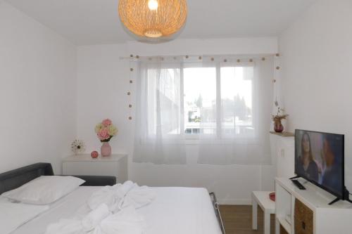 Appartement Bright Studio 'Le Palladio' Near the Croisette 3 rue de Beaulieu Résidence Le Palladio Cannes