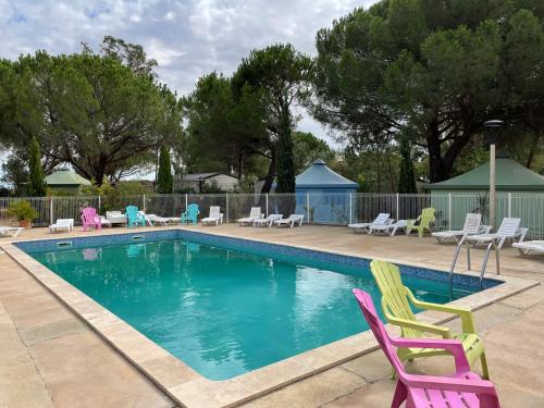 Tente de luxe Budget Glamping Safaritent - Mas de Mourgues D6572 Gallican Route de Saint Gilles Vauvert