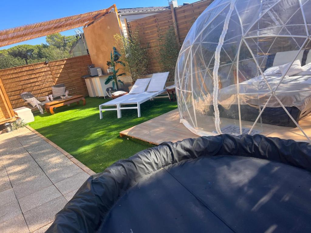 Tente de luxe Bulle insolite Fréjus Chemin de Claviers, 83600 Fréjus