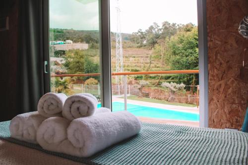 Maison de vacances Bungalow acolhedor com piscina em Valença by MyStay Rua do Sobral, 3 Valença