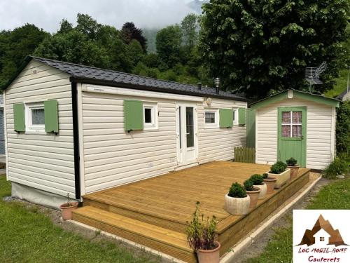 Bungalow de 2 chambres avec jardin amenage et wifi a Cauterets Cauterets france