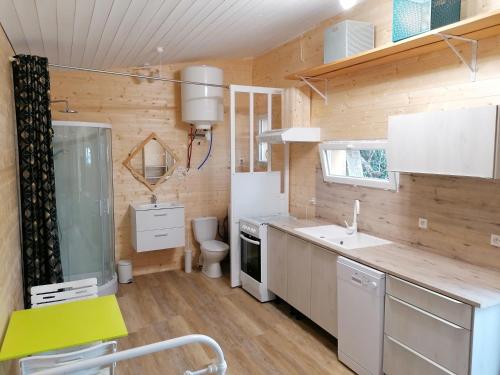 Appartement CABANE EN BOIS AU COEUR DU VILLAGE 41 Avenue de Mercade Saint-Caprais-de-Bordeaux