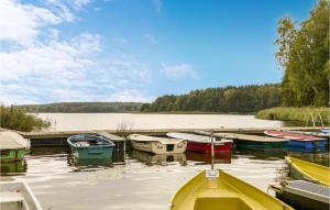 Beautiful caravan in Lohmen am See with WiFi and 2 Bedrooms