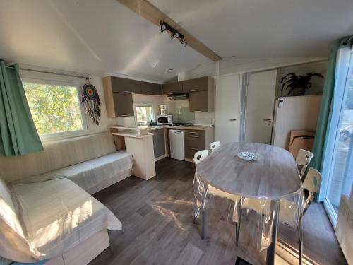 bungalow dans camping familial