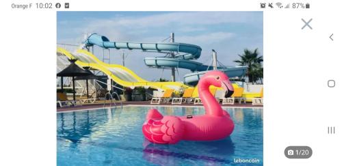 Camping 4* le lacs des Rêves vue sur baie