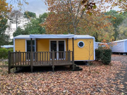 Camping 5* - Biscarosse Lac - MobilHome 2 chambres - 4 personnes