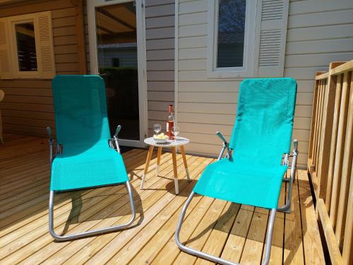 Camping Carnac mobil home climatisé