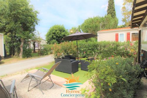 Camping les Pins Maritimes Mobil home 134