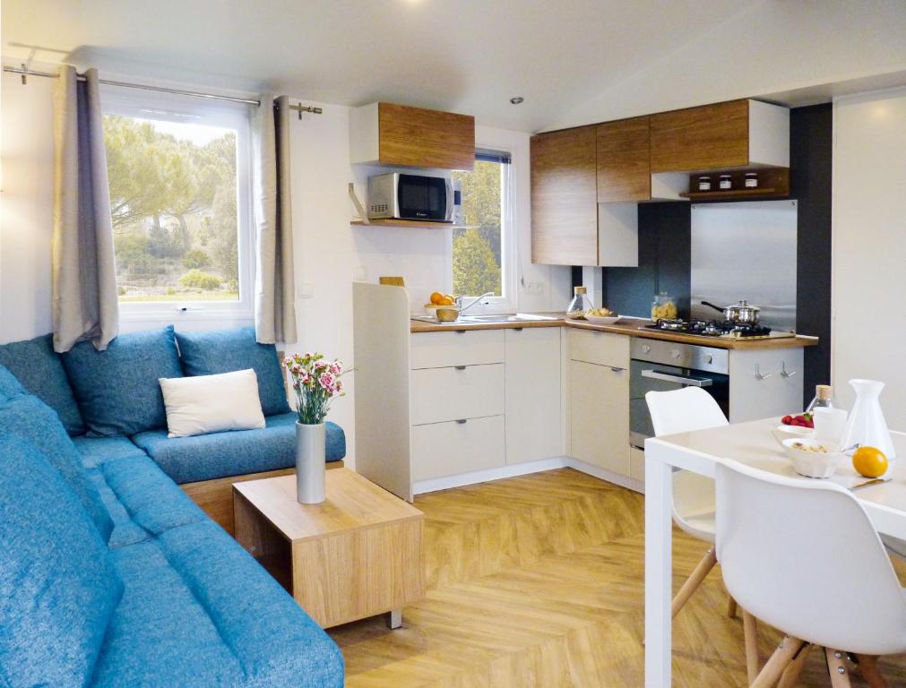 Camping Charmant mobile-home 6 personnes - Camping 4* Rue des Sables 85160 Saint-Jean-de-Monts