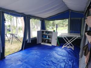 Hébergements sur camping au bord de la mer