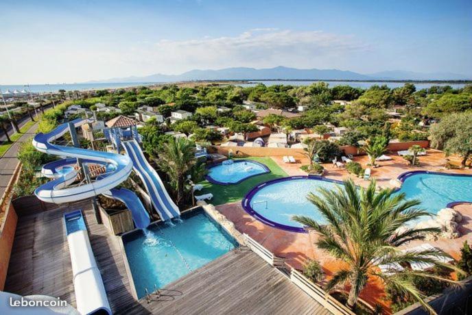 Camping La Roulotte Catalane Voie des Flamants Roses 66140 Canet-en-Roussillon