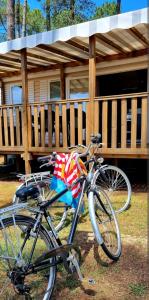 Mobil home 3 CH 2 vélos sans Funpass