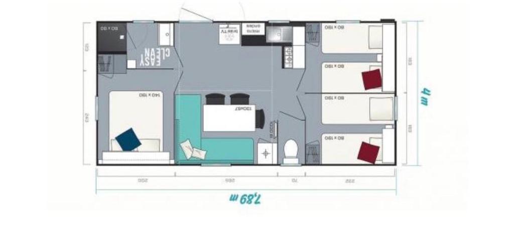 Camping Mobil home - 3 ch - Clim - Terrasse 980 Route de l'Espiguette 30240 Le Grau-du-Roi