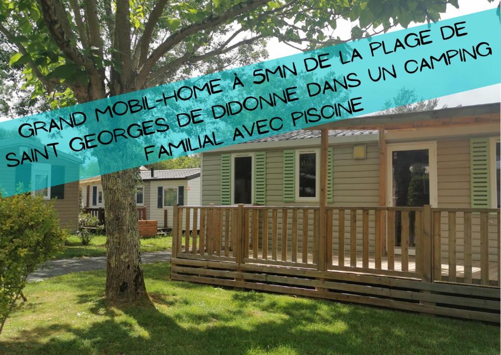 Camping Mobil-Home 3 chambres tout confort à Saint-Georges-de-Didonne 5mn de la plage Parcelle 084 45 Chemin d'Enlias 17110 Saint-Georges-de-Didonne