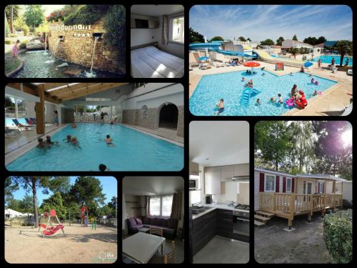 MOBIL-HOME 4 6 Personnes 2 CHAMBRES Camping Le Bois Dormant