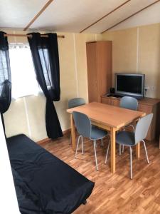 Mobil-home 5 personnes proche de la plage