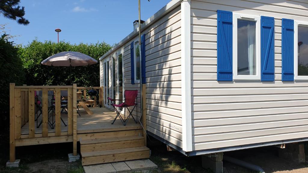 Camping Mobil home 6-8 places Parcelle 5 climatisé 4 Chemin du Clos Savoye 76370 Biville-sur-Mer