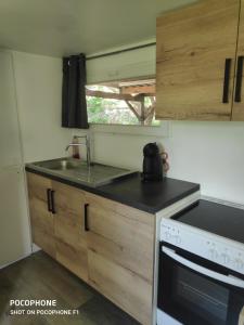 Mobil-home 6 personnes sur terrain 600 m2
