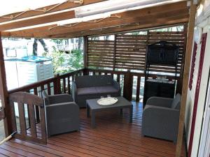 Mobil home Aluna Vacances camping Sunêlia