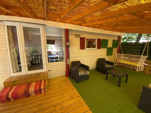 Mobil home au Camping Sellig