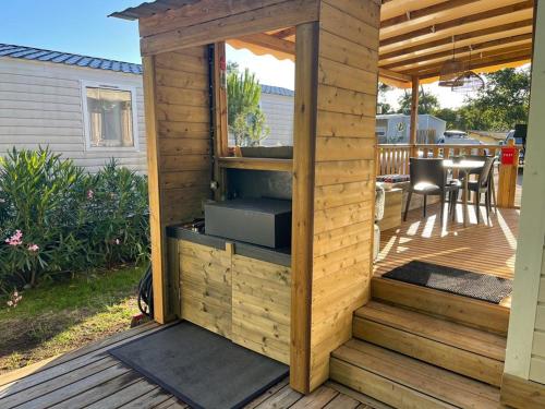 Mobil home au Cap-Ferret - Camping en première ligne du bassin