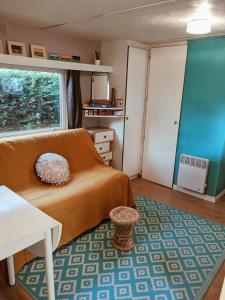 Mobil home bohème et coloré