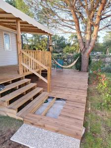 Mobil home camping Les ViVIERS Cap Ferret