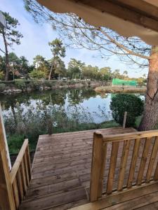 Mobil home camping Les ViVIERS Cap Ferret