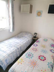 Mobil-home Climatisé 4 personnes camping 5* Lit et mixe Landes