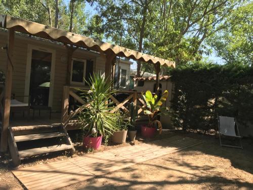 MOBIL HOME CLIMATISE CAMPING 4* LE GRAU DU ROI LES JARDINS DE TIVOLI