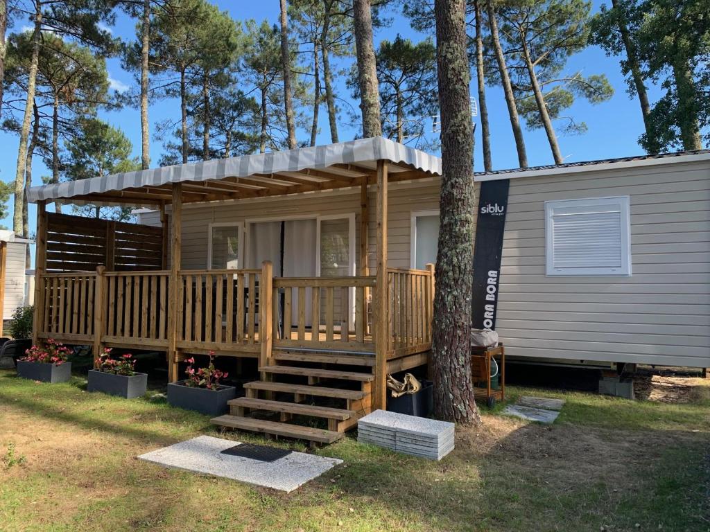 Camping Mobil-home Contis plage - Landes Route de contis - Camping \ 40170 Saint-Julien-en-Born