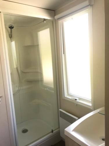 Mobil-home dans camping
