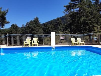 Mobil-home en pleine nature