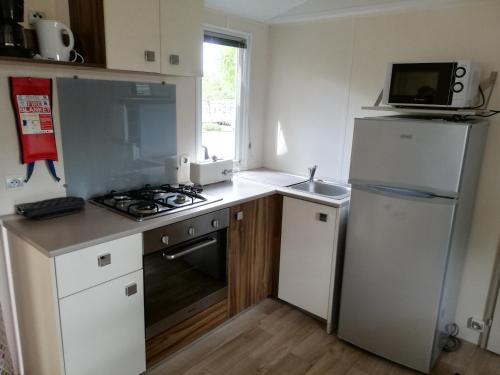 Mobil-home ensoleillé