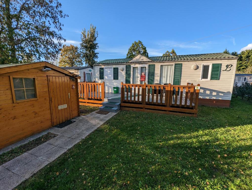 Mobil home proche CDG aéroport, parc Astérix,Chantilly Camping des princes, 95270 Viarmes