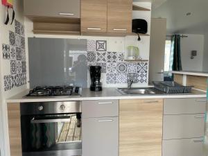Mobil Home tout confort 6 personnes au Domaine Dugny