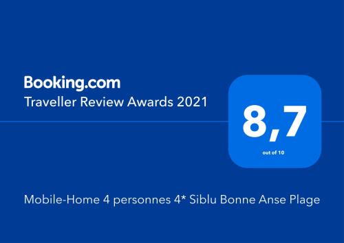 Mobile-Home 4 personnes