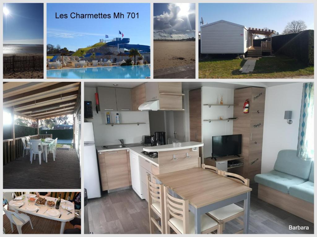 Mobile Home 701 Mobilhome 701 Camping les Charmettes, 17570 Les Mathes