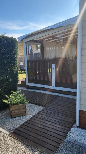 Mobile home camping domaine de la forge 4* la Teste