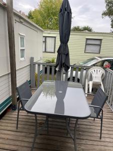 Mobile home dans le Camping la lande